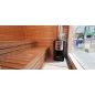 Moderna sauna 2.3x3.4m borovina