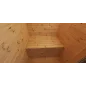 Moderna sauna 2.3x3.4m borovina