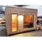 Moderna sauna 2.3x3.4m borovina