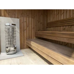 Lux moderna sauna 2.3x2.3m termo drvo