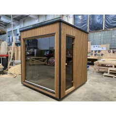 Lux moderna sauna 2.3x2.3m termo drvo