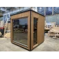 Lux moderna sauna 2.3x2.3m termo drvo