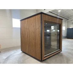 Lux moderna sauna 2.3x2.3m termo drvo