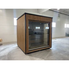 Lux moderna sauna 2.3x2.3m termo drvo