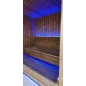 Lux moderna sauna 2.3x2.3m termo drvo