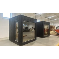 Lux moderna sauna 2.3x2.3m termo drvo