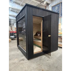 Lux moderna sauna 2.3x2.3m termo drvo