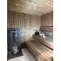 Lux moderna sauna 2.3x2.3m termo drvo