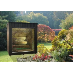 Lux moderna sauna 2.3x2.3m termo drvo
