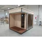 Lux moderna sauna 2.3x2.3m termo drvo