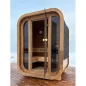 Mini pravokutna sauna termo drvo/borovina