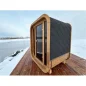 Mini pravokutna sauna termo drvo/borovina
