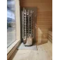 Moderna sauna 2.3x3.4m borovina