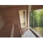 Moderna sauna 2.3x3.4m borovina