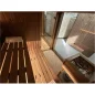 Lux moderna sauna 2.3x5.4m termo drvo/borovina