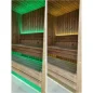 Lux moderna sauna 2.3x5.4m termo drvo/borovina