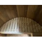 Vertikalna sauna 2.20 m Ø 1.48 m termo drvo
