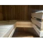 Vertikalna sauna 2.20 m Ø 1.48 m termo drvo