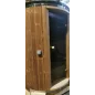 Vertikalna sauna 2.20 m Ø 1.48 m termo drvo