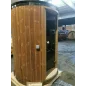 Vertikalna sauna 2.20 m Ø 1.48 m termo drvo