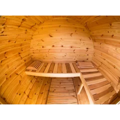 Sauna bačva 1.7 m Ø 1.97 m borovina