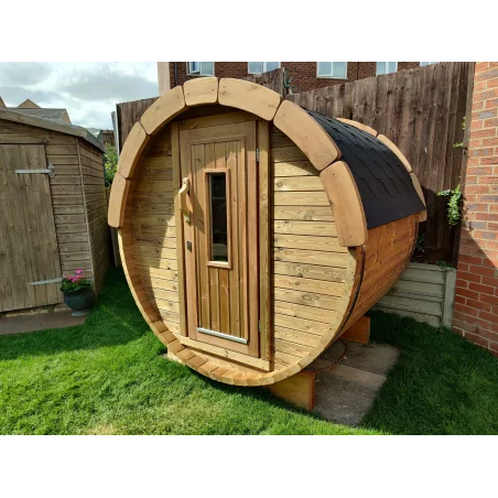 Sauna bačva 1.7 m Ø 1.97 m borovina
