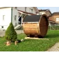 Sauna bačva 1.7 m Ø 1.97 m termo drvo