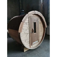 Sauna bačva 1.7 m Ø 1.97 m termo drvo