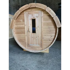Sauna bačva 1.7 m Ø 1.97 m termo drvo