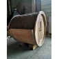Sauna bačva 1.7 m Ø 1.97 m termo drvo