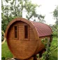 Sauna bačva 2.4 m Ø 1.97 m borovina