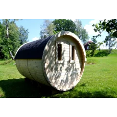 Sauna bačva 2.4 m Ø 1.97 m borovina