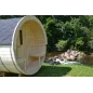 Sauna bačva 2.4 m Ø 1.97 m borovina