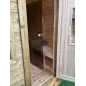 Sauna bačva 2.4 m Ø 1.97 m borovina