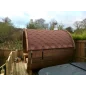 Sauna bačva 2.4 m Ø 2.27 m borovina