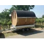 Sauna bačva 2.4 m Ø 2.27 m borovina