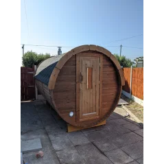 Sauna bačva 2.4 m Ø 2.27 m borovina