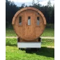 Sauna bačva 2.4 m Ø 2.27 m termo drvo