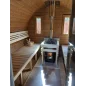 Sauna bačva 2.4 m Ø 2.27 m termo drvo