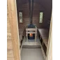 Sauna bačva 2.4 m Ø 2.27 m termo drvo