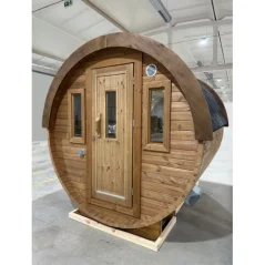 Sauna bačva 2.4 m Ø 2.27 m termo drvo