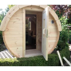 Sauna bačva 3.0 m Ø 1.97 m borovina