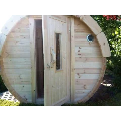 Sauna bačva 3.0 m Ø 1.97 m borovina