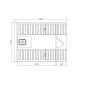 Sauna bačva 3.0 m Ø 1.97 m borovina