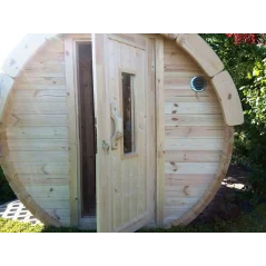 Sauna bačva 3.0 m Ø 1.97 m termo drvo