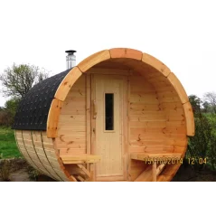 Sauna bačva 3.0 m Ø 1.97 m termo drvo