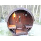 Sauna bačva 3.0 m Ø 1.97 m termo drvo