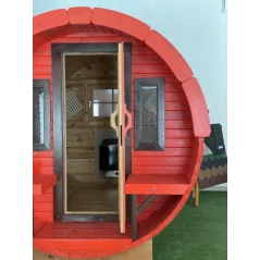 Sauna bačva 3.0 m Ø 2.27 m borovina
