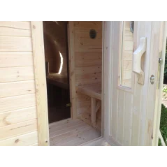 Sauna bačva 3.0 m Ø 2.27 m borovina