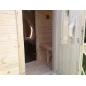 Sauna bačva 3.0 m Ø 2.27 m termo drvo